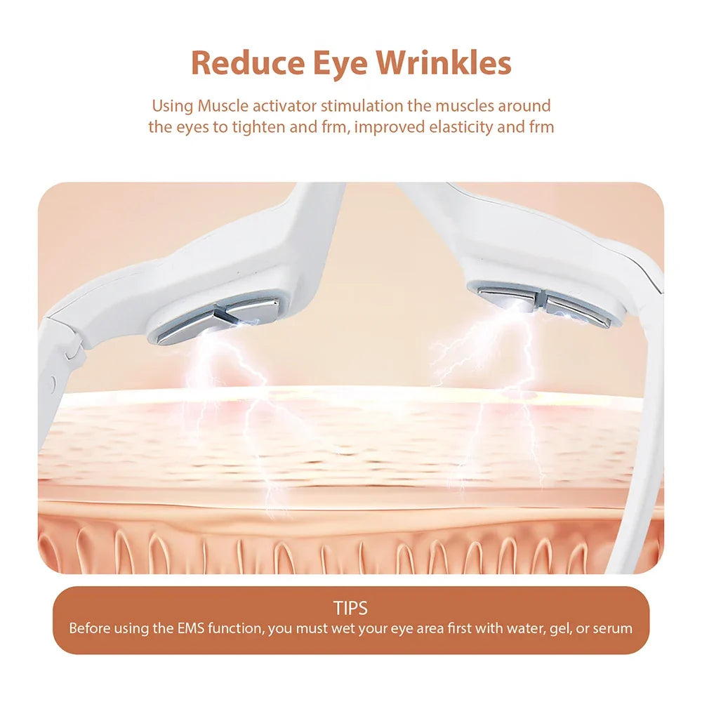 3D Eye Massager – EMS Red Light Therapy