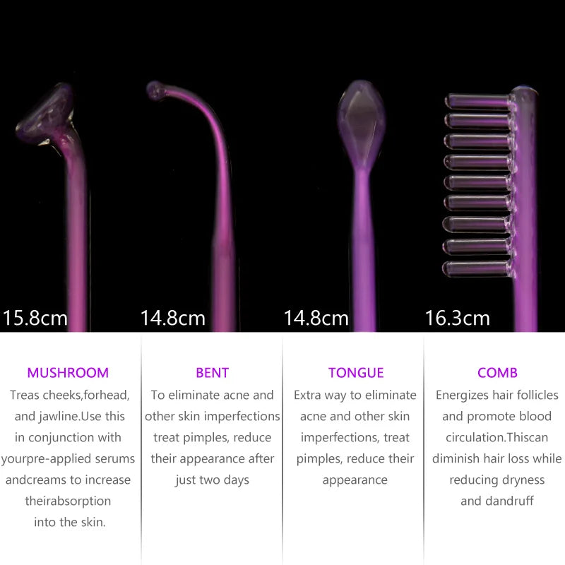 High Frequency Facial Device (Argon Gas) for Acne/Antibacterial