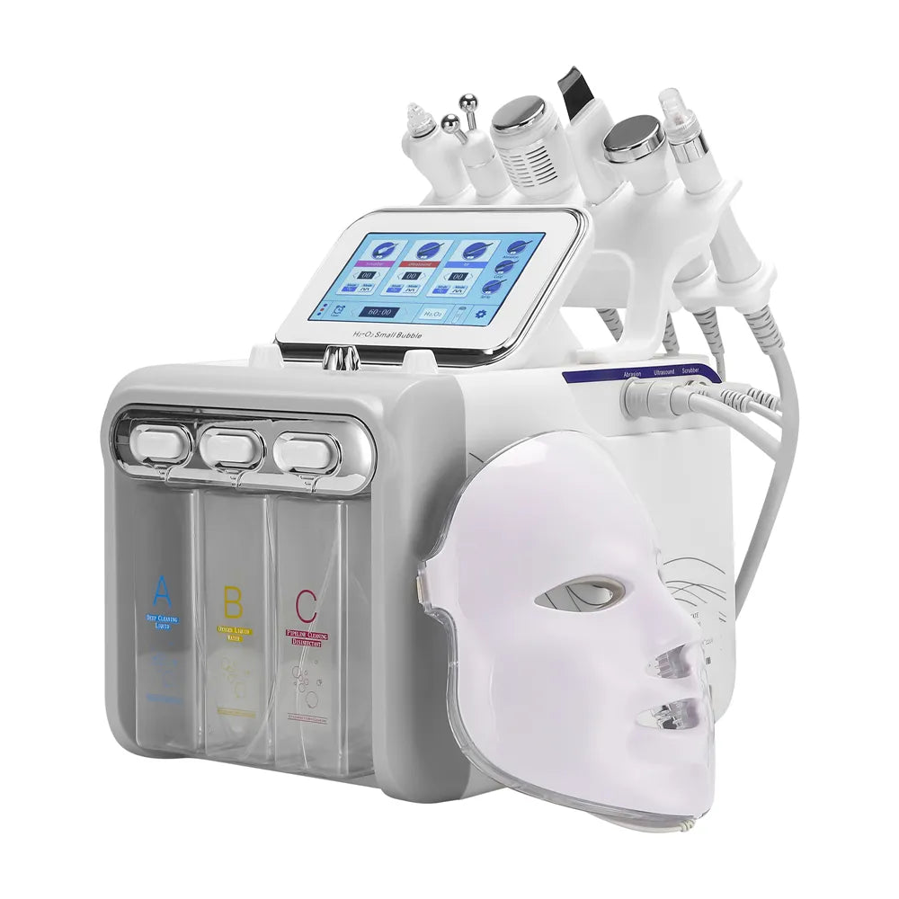 7-in-1 Hydra Dermabrasion Machine: Deep Cleansing Facial