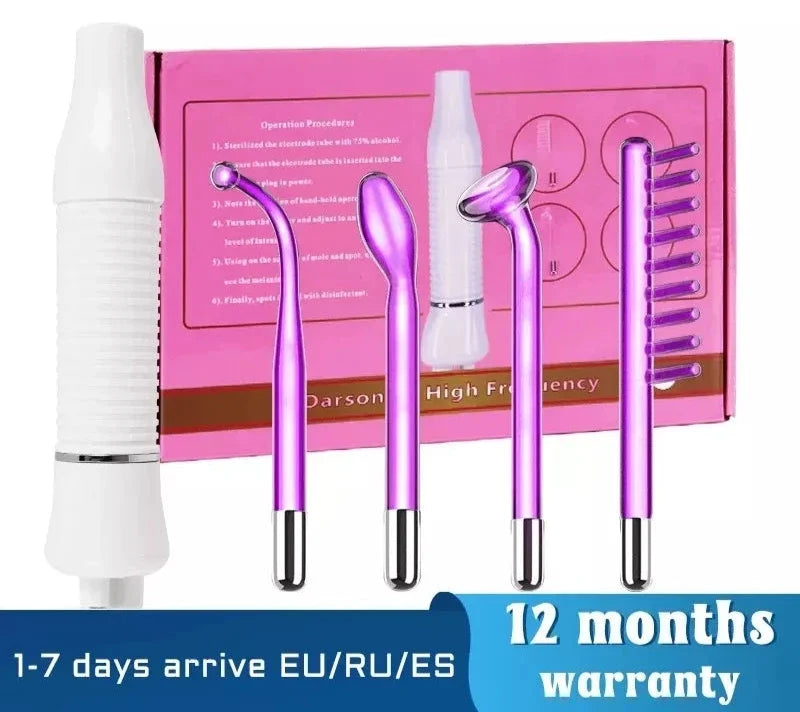 High Frequency Facial Device (Argon Gas) for Acne/Antibacterial