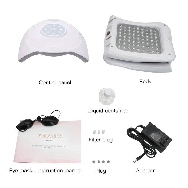 7-Color LED and Infrared Therapy Device