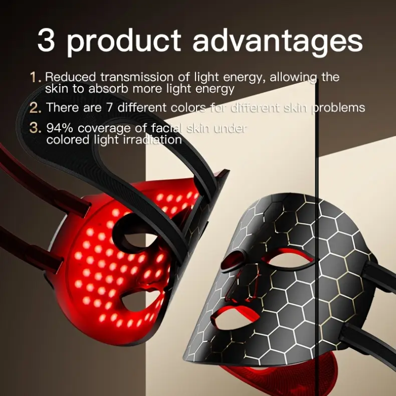 LED Face Mask (7-Color Light)